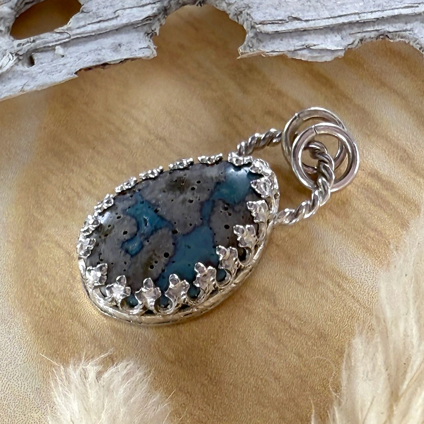 Leland Blue Pendant - Stone Treasures by the Lake