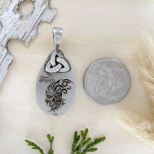 Cladopora Fossil Pendant - Stone Treasures by the Lake