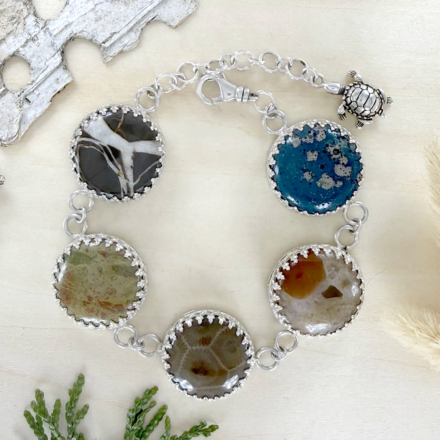 Michigan Stones Bracelet - Stone Treasures by the Lake