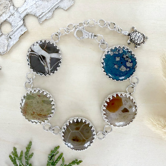 Michigan Stones Bracelet - Stone Treasures by the Lake