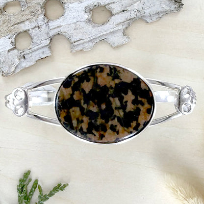 Granite Cuff Bracelet - Stone Treasures by the Lake