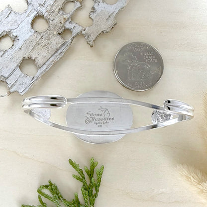 Granite Cuff Bracelet - Stone Treasures by the Lake