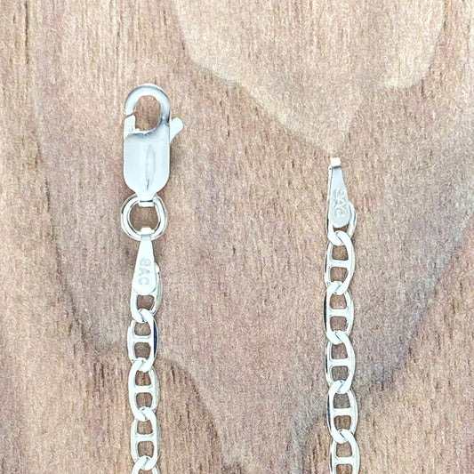 Sterling Silver Marina Chains - Stone Treasures by the Lake
