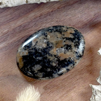 Granite Cabochon Front View III - Stone Treasures by the Lake