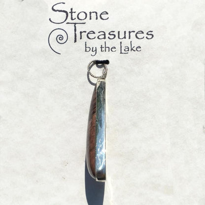 Jasper Stone Pendant - Stone Treasures by the Lake