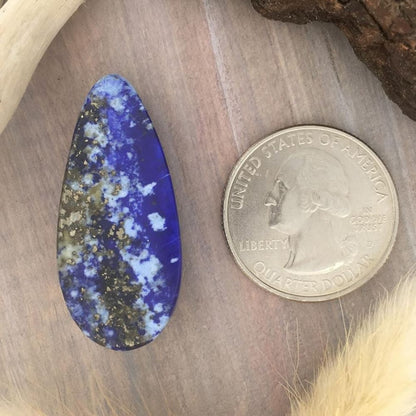 Lapis Lazuli Cab - Stone Treasures by the Lake