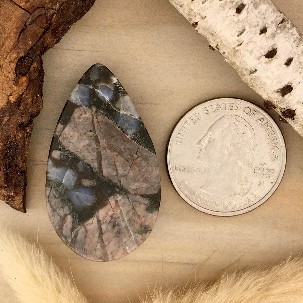 Starfield Rhyolite Cabochon - Stone Treasures by the Lake
